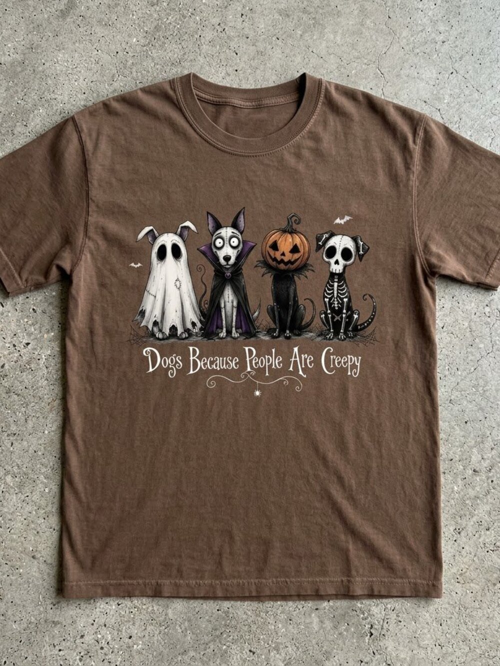Halloween Dogs Because People Are Creepy Shirt